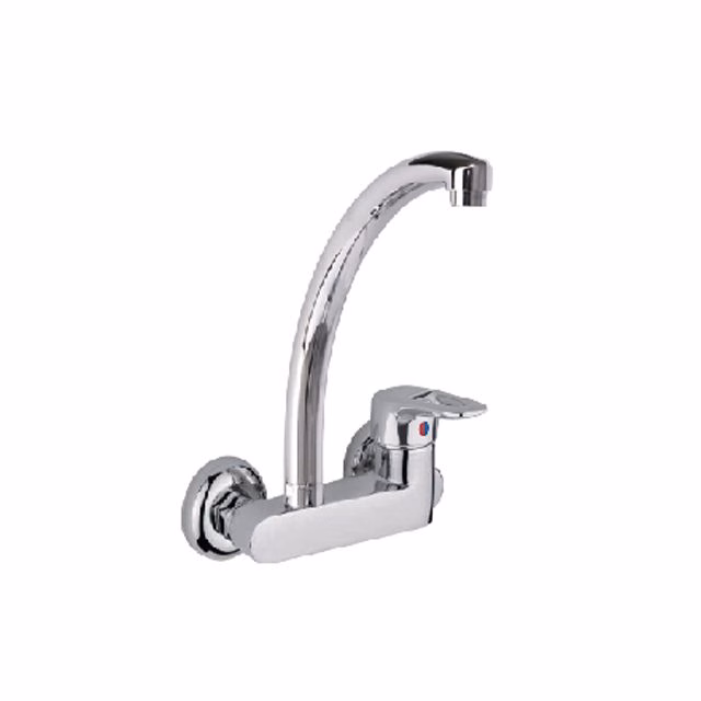 ברז קיר קצר פיה ברבור מהצד * טורקי 60-2540 מגה