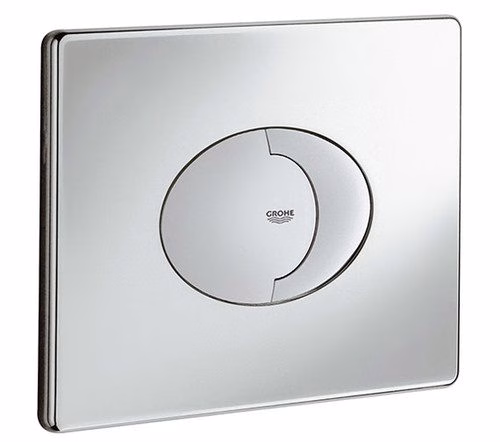 לחצן גרואה עגול 2 צינוריות ניקל אופקי 42305000