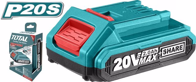 טוטאל TFBLI2001 סוללת ליטיום 2.0AH 20V